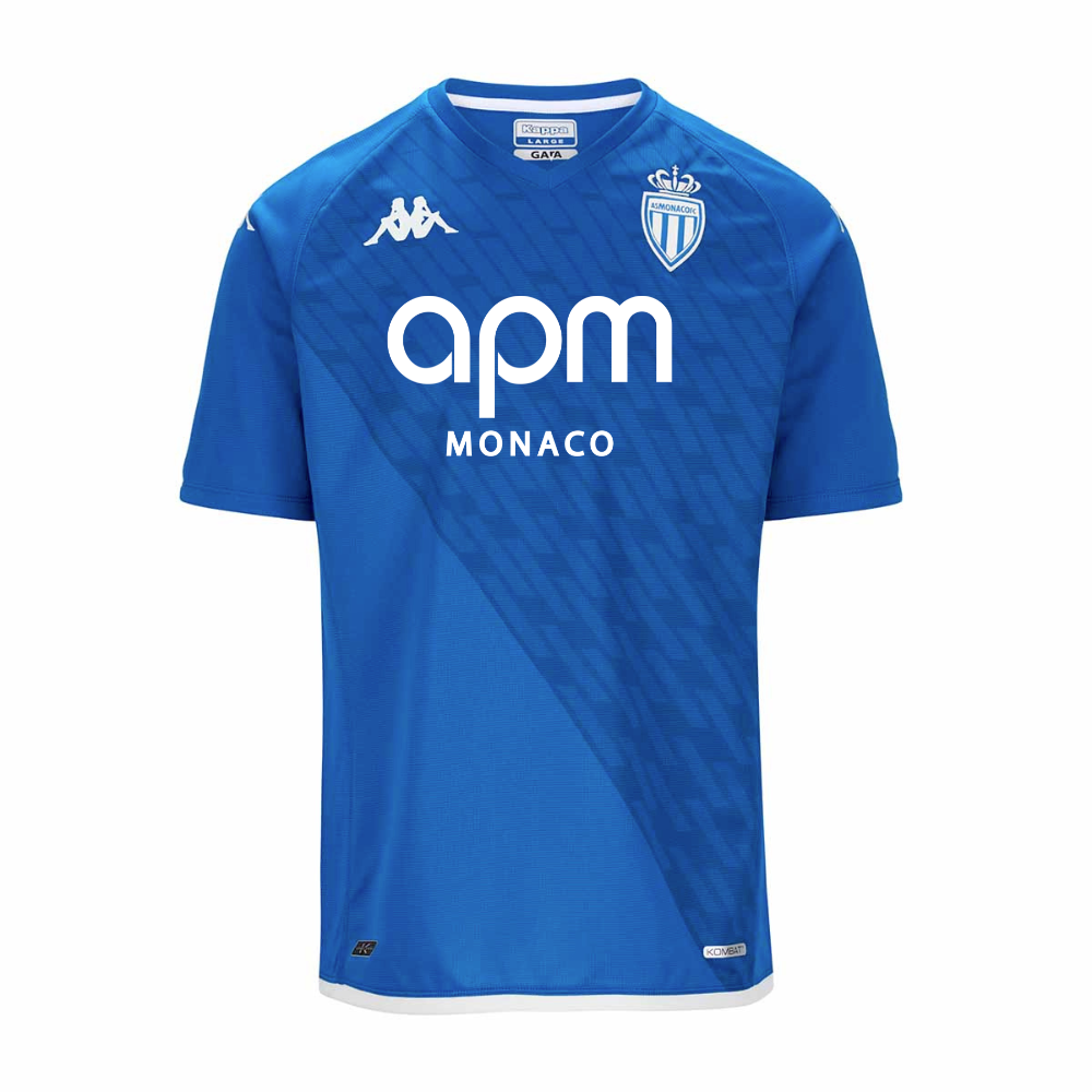 Blue goalkeeper jersey 23 24 Child AS MONACO STORE