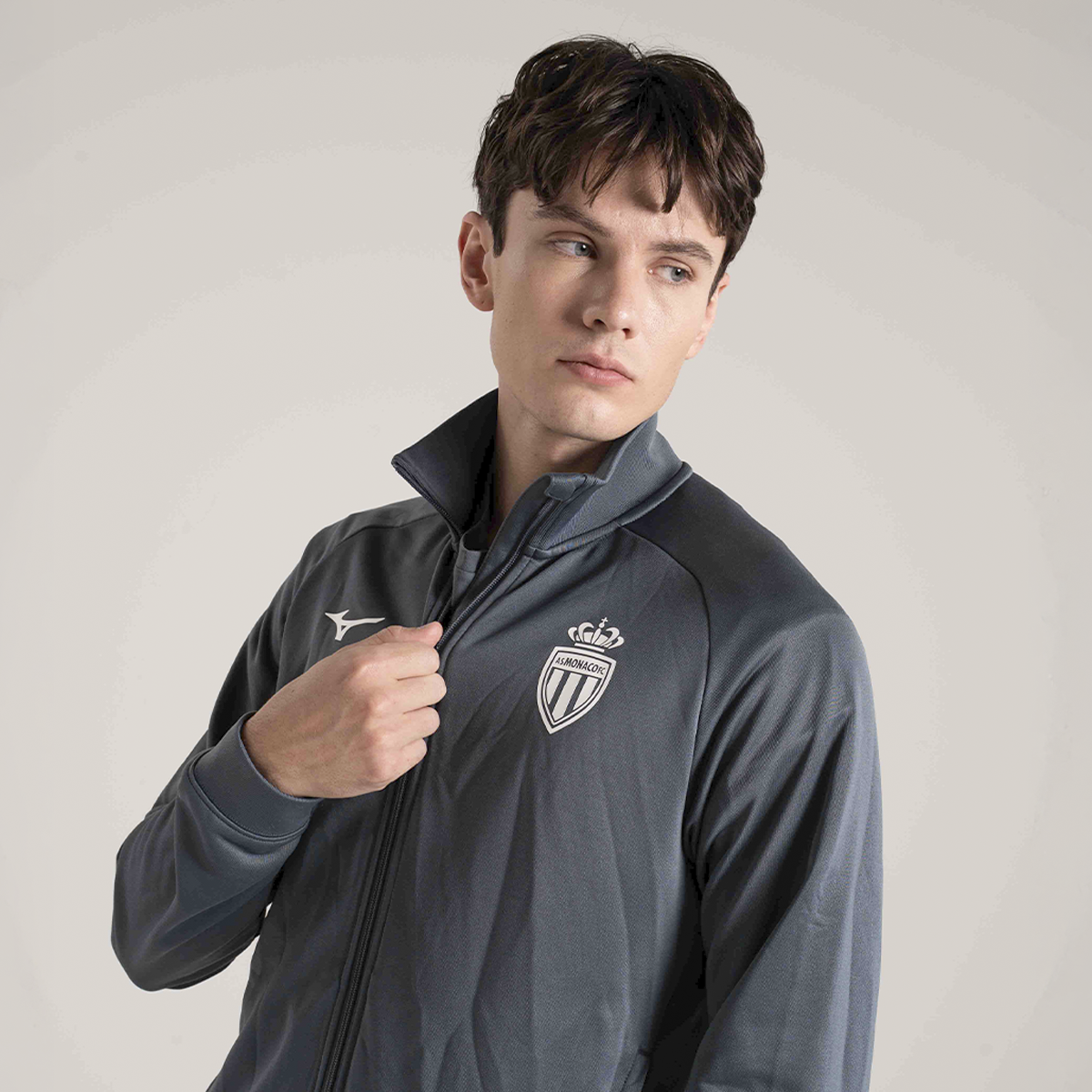 KNITTED TRACK JACKET - MENS