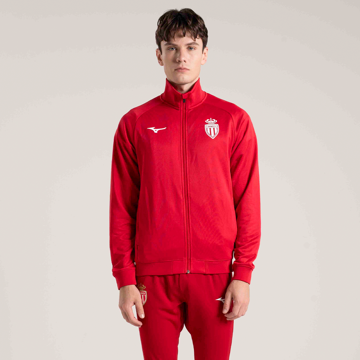 KNITTED TRACK JACKET - MENS