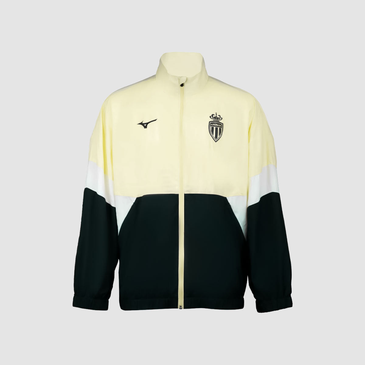 AS MONACO PRE MATCH RETRO WOVEN JACKET (HOME) - JUNIORS