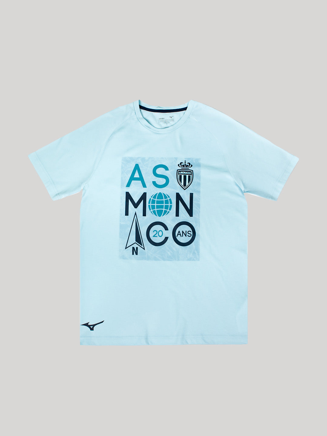 26/27 Retro Cotton Tee EUROPE Ice Blue Mens