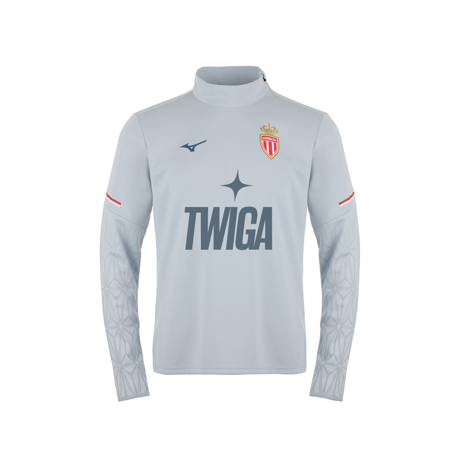 MID LAYER 1/2 ZIP SHOULDER TRAINING TOP (EUROPE) - MENS