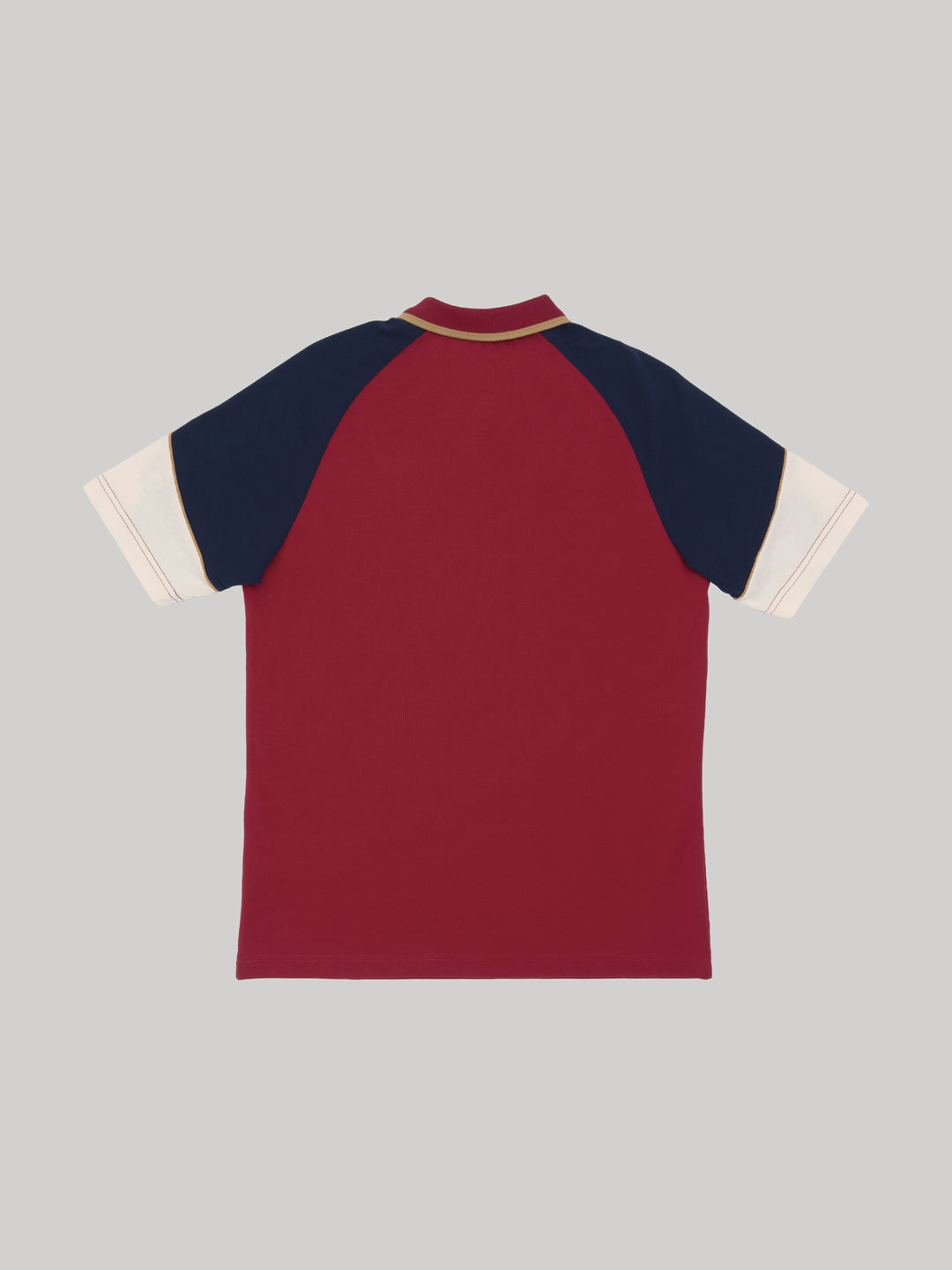 26/27 Retro Cotton Polo Cranberry
