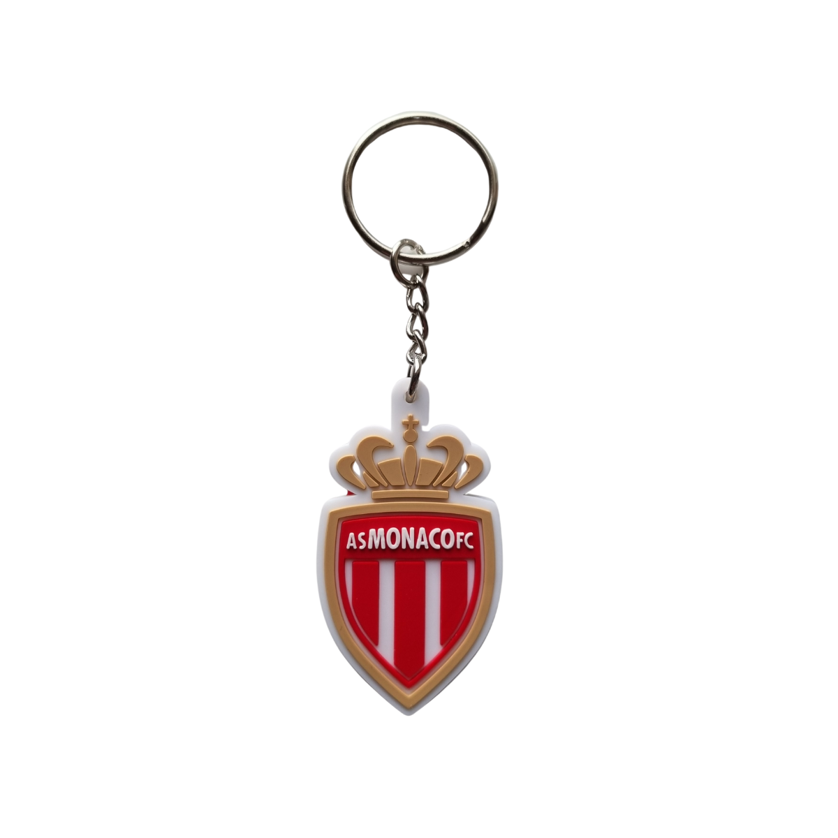 AS Monaco Logo Keychain PVC
